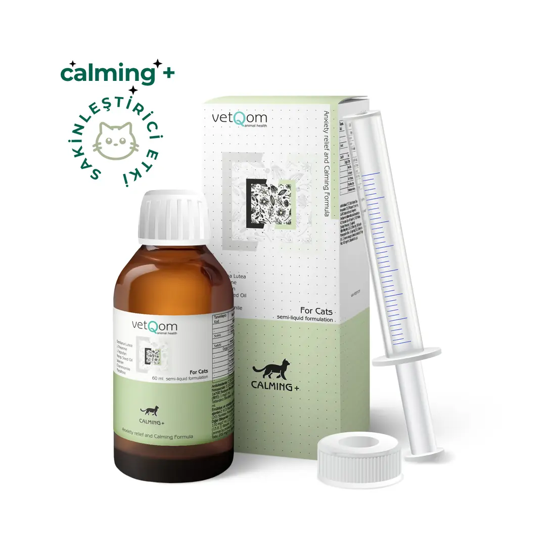 vetQom Kedi Calming+ Stres Yönetimi