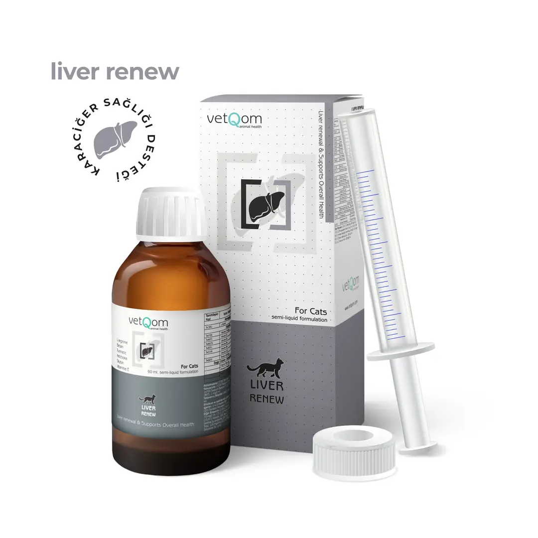 vetQom Kedi Liver Renew - Karaciğer Sağlığı