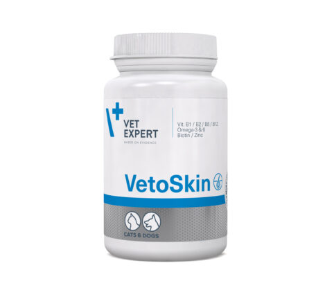 VetExpert VetoSkin Kedi ve Köpek Tüy Dökümü Önleyici 90 Kapsül
